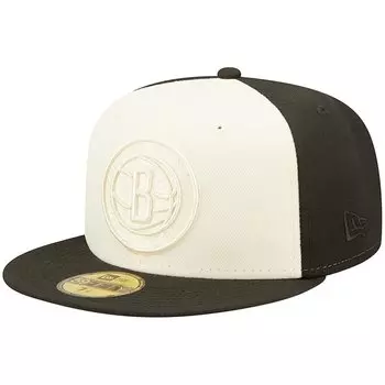 Бейсболка New Era Brooklyn Nets, кремовый
