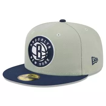 Бейсболка New Era Brooklyn Nets, шалфей