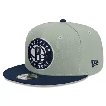 Бейсболка New Era Brooklyn Nets, шалфей