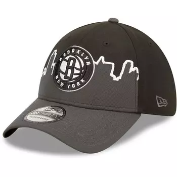 Бейсболка New Era Brooklyn Nets, угольный