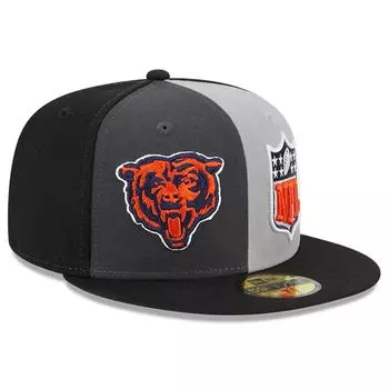 Бейсболка New Era Chicago Bears, серый