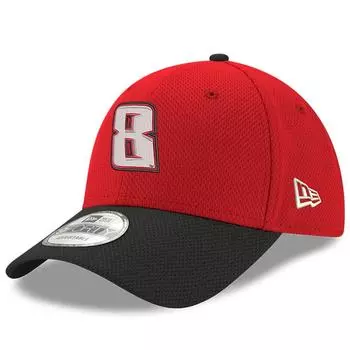 Бейсболка New Era Kyle Busch, алый