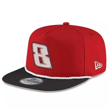 Бейсболка New Era Kyle Busch, алый