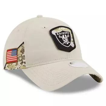 Бейсболка New Era Las Vegas Raiders, серый