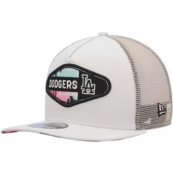 Бейсболка New Era Los Angeles Dodgers, натуральный