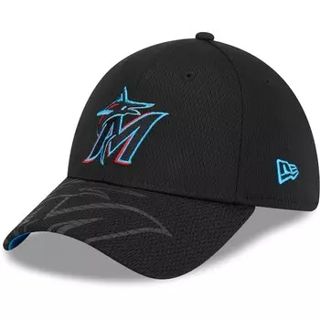 Бейсболка New Era Miami Marlins, черный