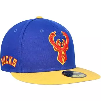 Бейсболка New Era Milwaukee Bucks, синий