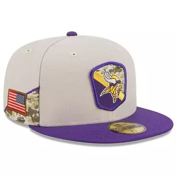 Бейсболка New Era Minnesota Vikings, серый