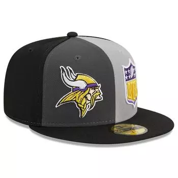 Бейсболка New Era Minnesota Vikings, серый
