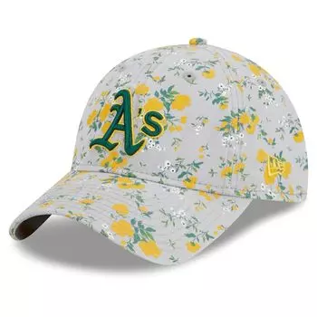 Бейсболка New Era Oakland Athletics, серый
