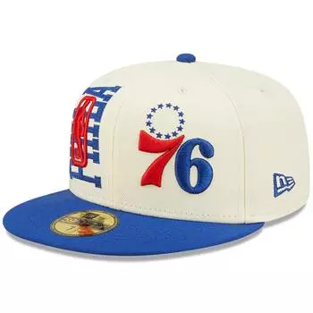 Бейсболка New Era Philadelphia 76Ers, кремовый