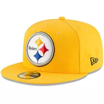 Бейсболка New Era Pittsburgh Steelers, золотой