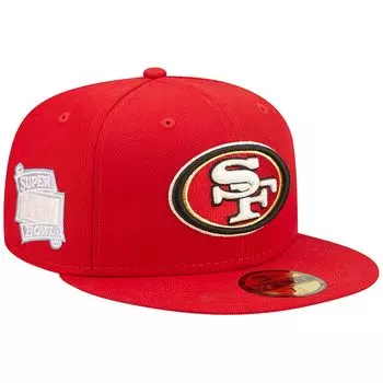 Бейсболка New Era San Francisco 49Ers, алый