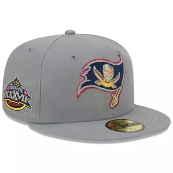 Бейсболка New Era Tampa Bay Buccaneers, серый