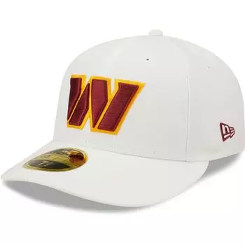 Бейсболка New Era Washington Commanders, белый