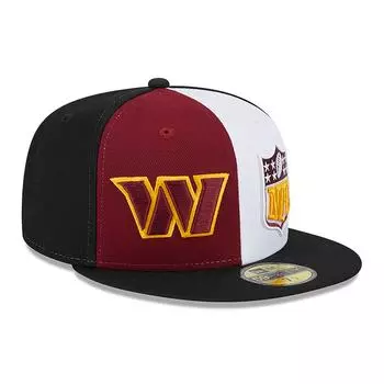 Бейсболка New Era Washington Commanders, бордовый