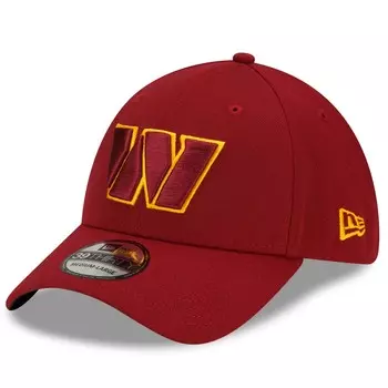 Бейсболка New Era Washington Commanders, бордовый