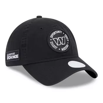 Бейсболка New Era Washington Commanders, черный