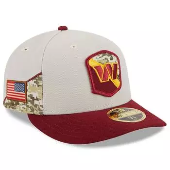 Бейсболка New Era Washington Commanders, серый