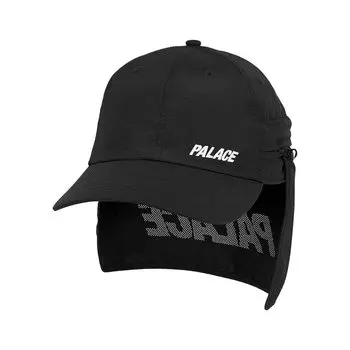 Бейсболка Palace Font Shell Neck Saver 6-Panel, черный