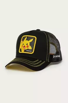 Бейсболка Pokemon Capslab, черный