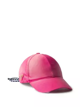 Бейсболка Prada из хлопка, розовый