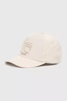 Бейсболка Quiksilver, бежевый