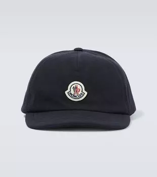 Бейсболка с логотипом Moncler, синий