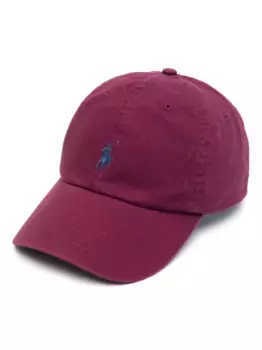 Бейсболка с вышитым логотипом POLO RALPH LAUREN, красный