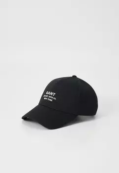Бейсболка SCRIPT GRAPHIC UNISEX GANT, черный