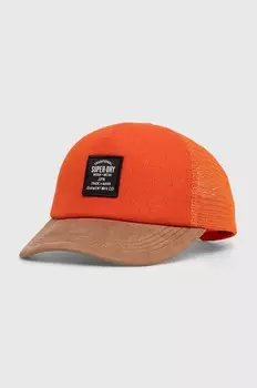 Бейсболка Superdry, оранжевый