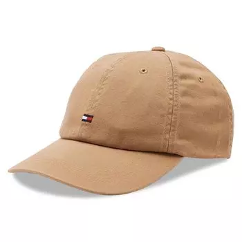 Бейсболка Tommy Hilfiger FlagSoft, коричневый