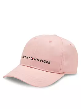 Бейсболка Tommy Hilfiger, розовый