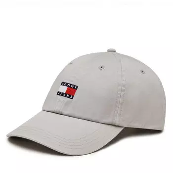 Бейсболка Tommy Jeans Heritage, серый