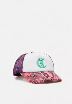 Бейсболка TRACKER RANGE ANIMAL MIX UNISEX Just Cavalli, цвет fuxia/multicolor