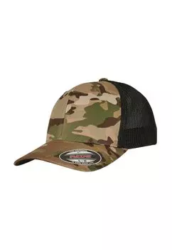 Бейсболка TRUCKER MULTICAM TRUCKER Flexfit, зеленый
