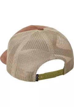 Бейсболка TRUCKER RVCA, коричневый