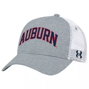 Бейсболка Under Armour Auburn Tigers, серый