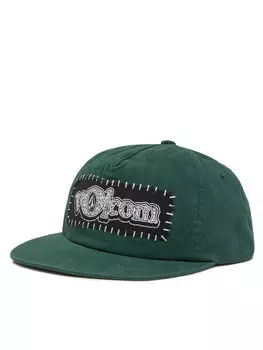 Бейсболка V Ent Adj D5512508 Volcom, зеленый