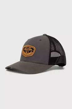Бейсболка Volcom, серый