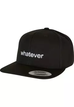 Бейсболка WHATEVER SNAPBACK Mister Tee, черный