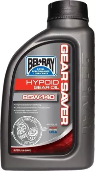 Bel-Ray Gear Saver Hypoid 85W-140 Трансмиссионное масло 1 литр,