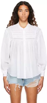 Белая блузка Plalia Isabel Marant Etoile