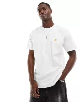 Белая футболка Carhartt WIP Chase