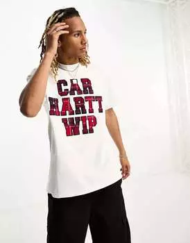 Белая футболка Carhartt WIP wiles