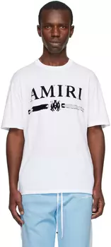 Белая футболка M.A. Bar AMIRI