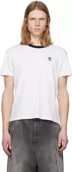 Белая футболка обычного кроя Acne Studios