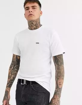 Белая футболка с логотипом Vans