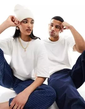 Белая футболка унисекс Nike Premium Essentials
