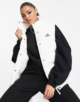 Белая куртка adidas Outdoor Helionic